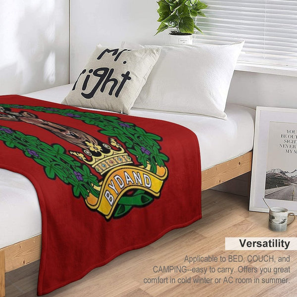 GORDON HIGHLANDERS Travel-friendly Throw Blanket