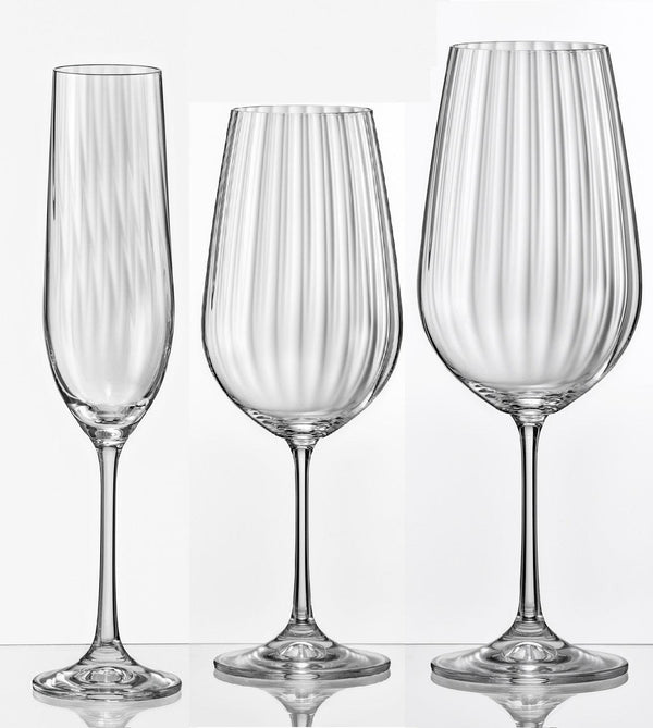 Waterfall Red Wine 550ml / 18.5 oz Set of 4