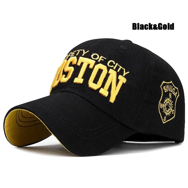 Soft Top Sports Baseball Cap Cotton 3D Embroidery Unisex Snapback Cap Tennis Hat Dad Cap