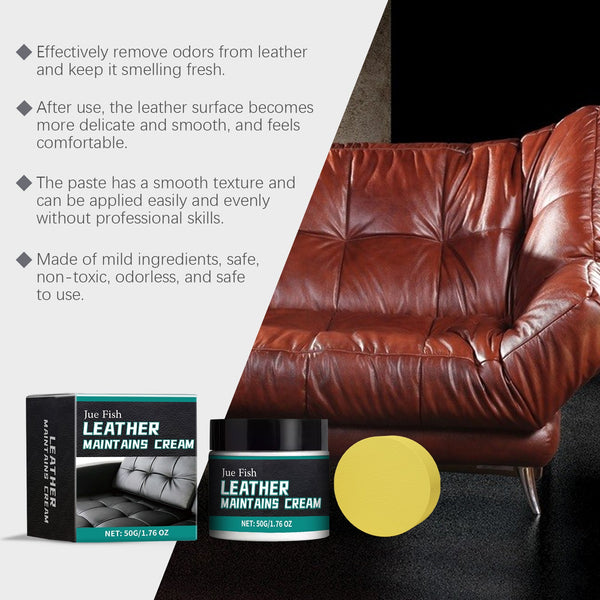Leather Care Cream Furniture Leather Boots Coat Sofa Cleaning Care Polishing Leather Care