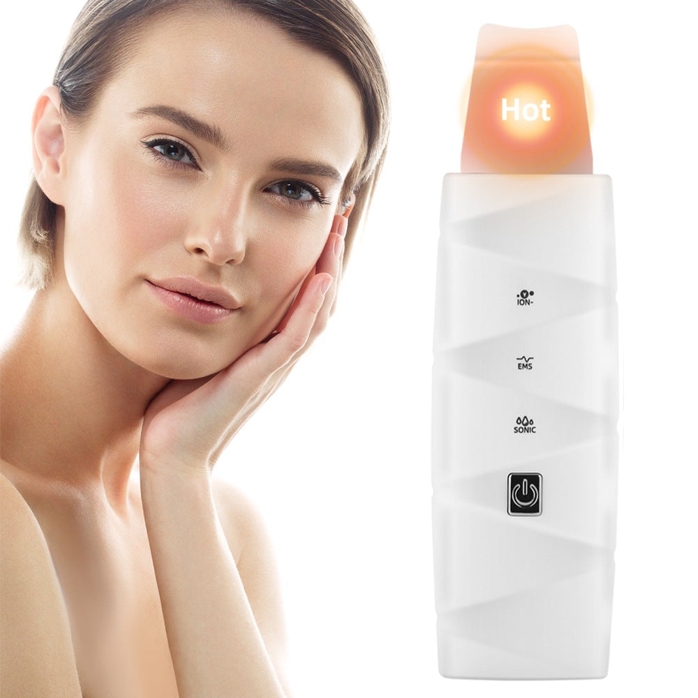 HailiCare Blackhead Removal Instrument Skin Shovel Ultrasonic Iontophoresis Instrument Heating Microcurrent Beauty Instrument