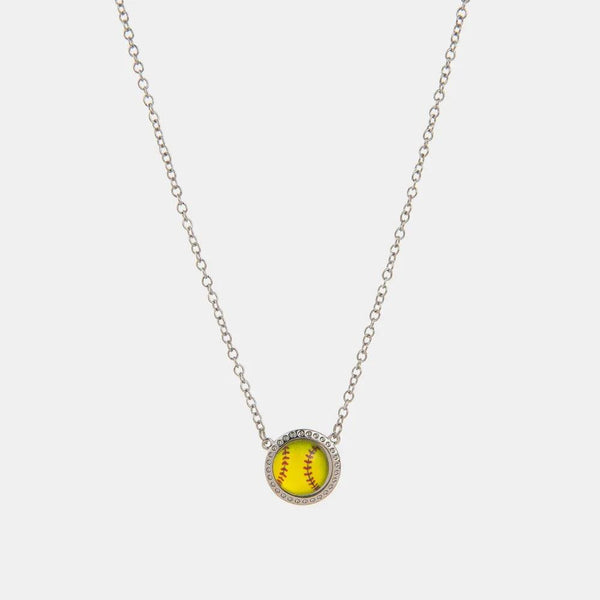 Sporty Element Resin Necklace
