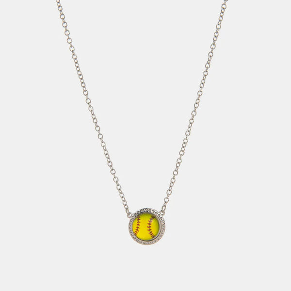 Sporty Element Resin Necklace