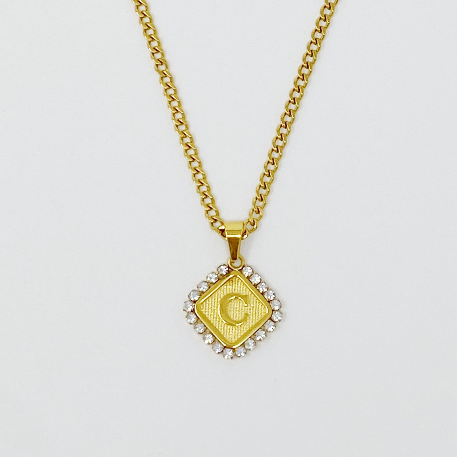 Aztec Delight Initial Necklace