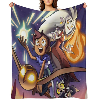 Horror House S1 Easy Care Throw Blanket