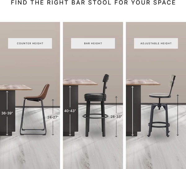 5 Piece Engineered Wood Counter Height Dining Set Gray