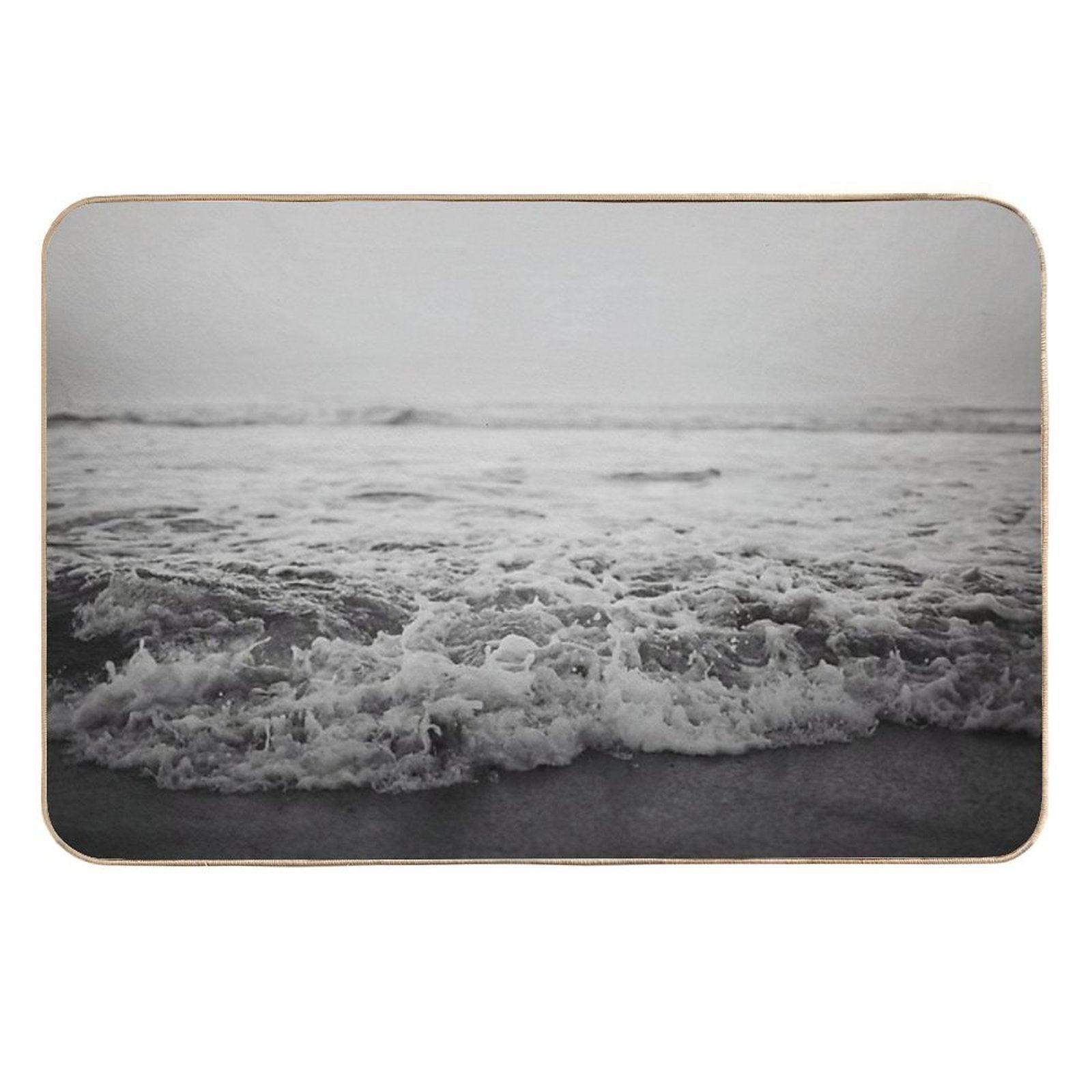 Ocean Crash  Easy To Clean Bath Mat