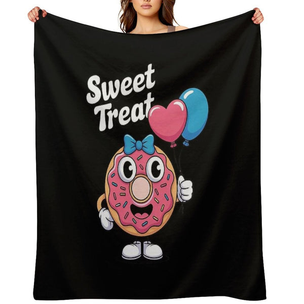 Riding Your Dad's Face Is My Cardio Saying Adult Humor Sustainable Throw Blanket