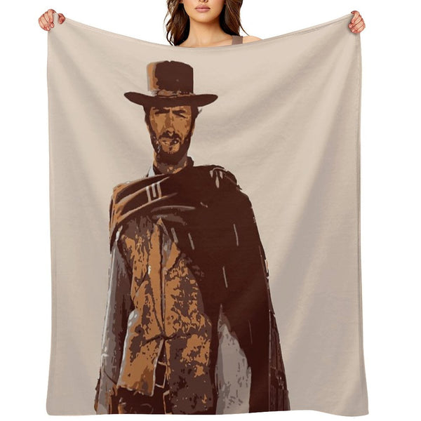 Clint Eastwood All-season Throw Blanket