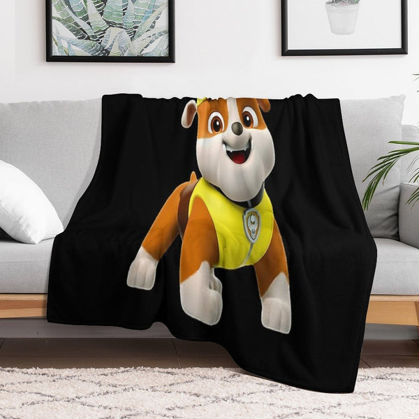 Rubble Paw Patrol Dog Classic All-season Throw Blanket