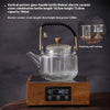 Glass Cooking Kettle Electric Ceramic Stove Household Tea Set Small Health Preservation Tea-boiling Stove Suit - Style 10 / 220V US