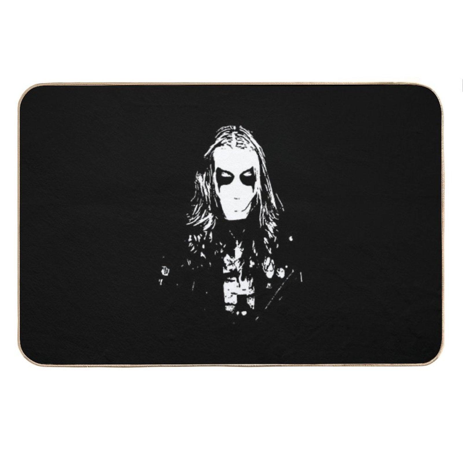 Black Metal Cult Bath Mat