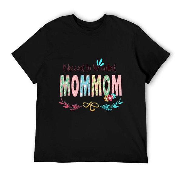 Blessed to Be Called MomMom Floral Mother's Day T-Shirt
