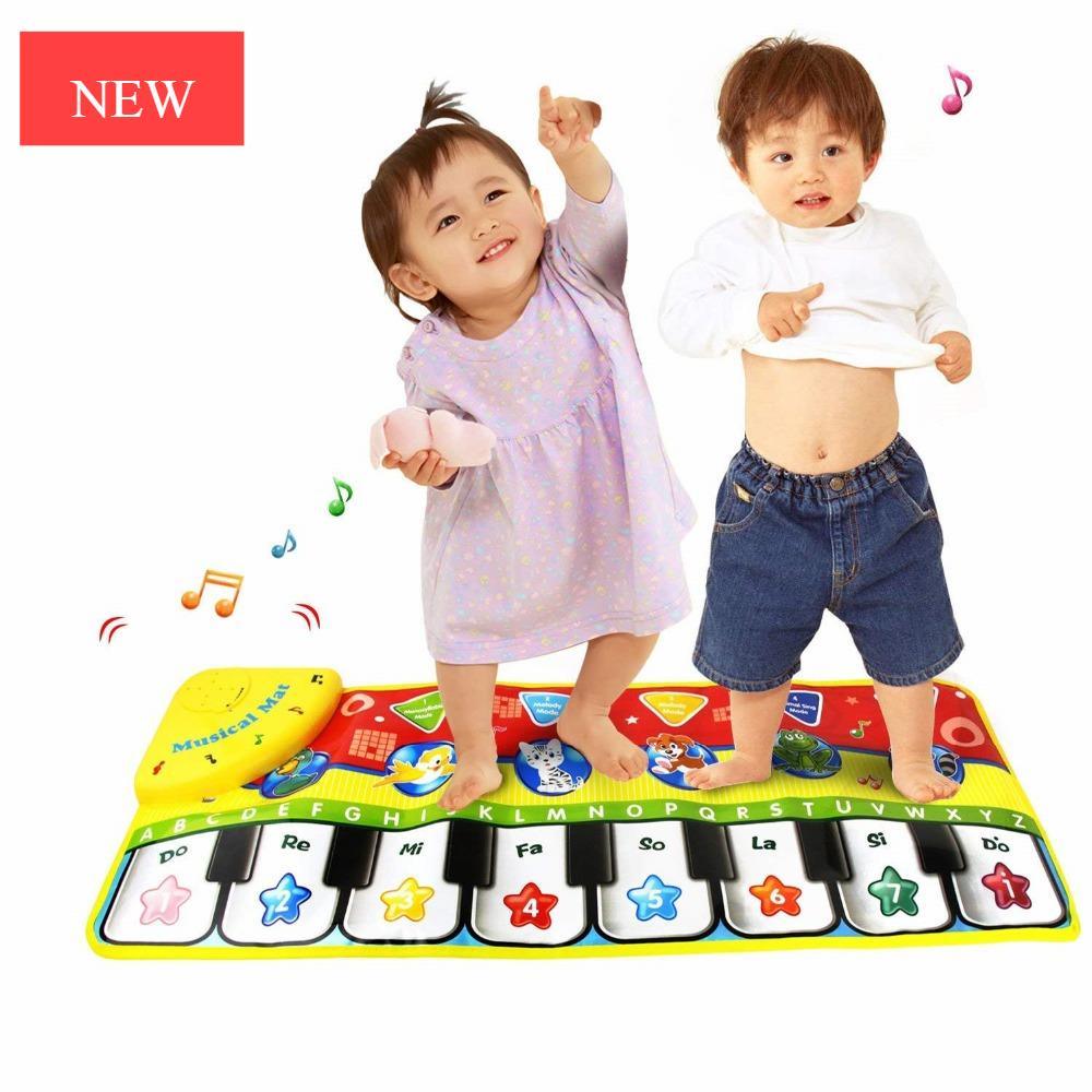 Trend Baby Piano Mats Music Carpets Children Touch Play Game Musical Carpet Mat Educational Toys  Electronic Toy For Kids