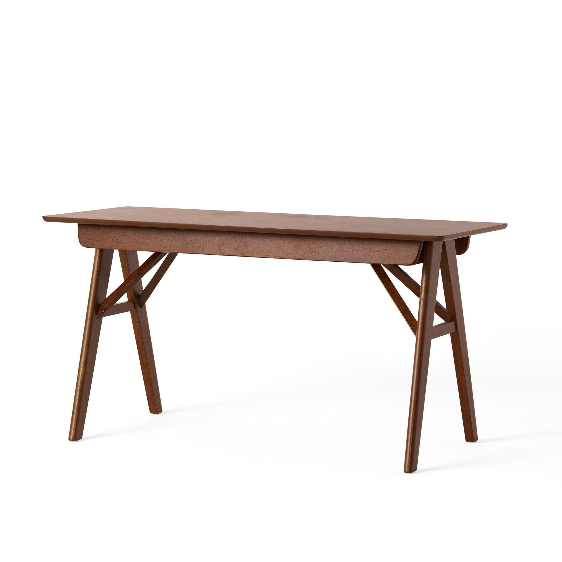 Modern Wood Desk with Drawers