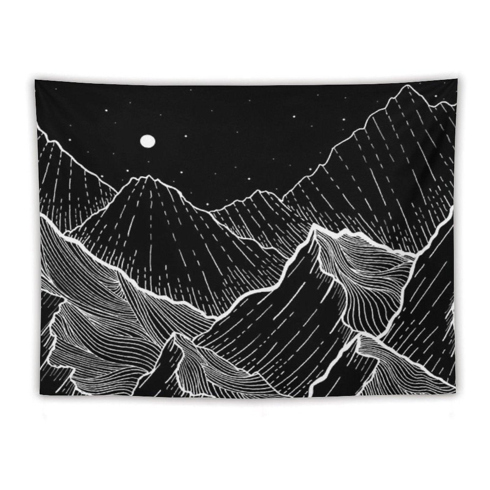 Sea Mountains Tapestry