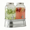 Classic Farmhouse 2-Piece Set Beverage Dispensers 1 Gal Each