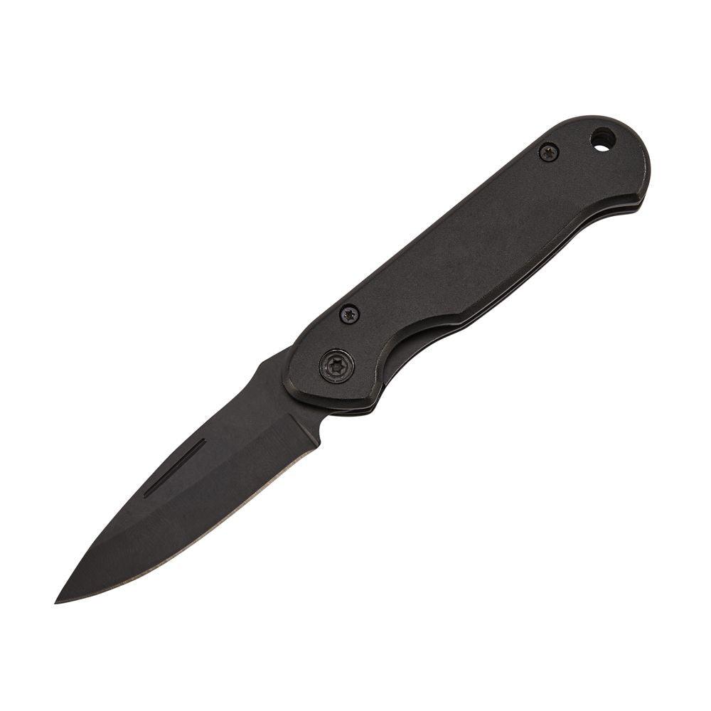 All Black Locking Pocket Knife 3.5