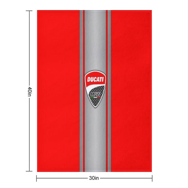 Ducati Eco-conscious Throw Blanket