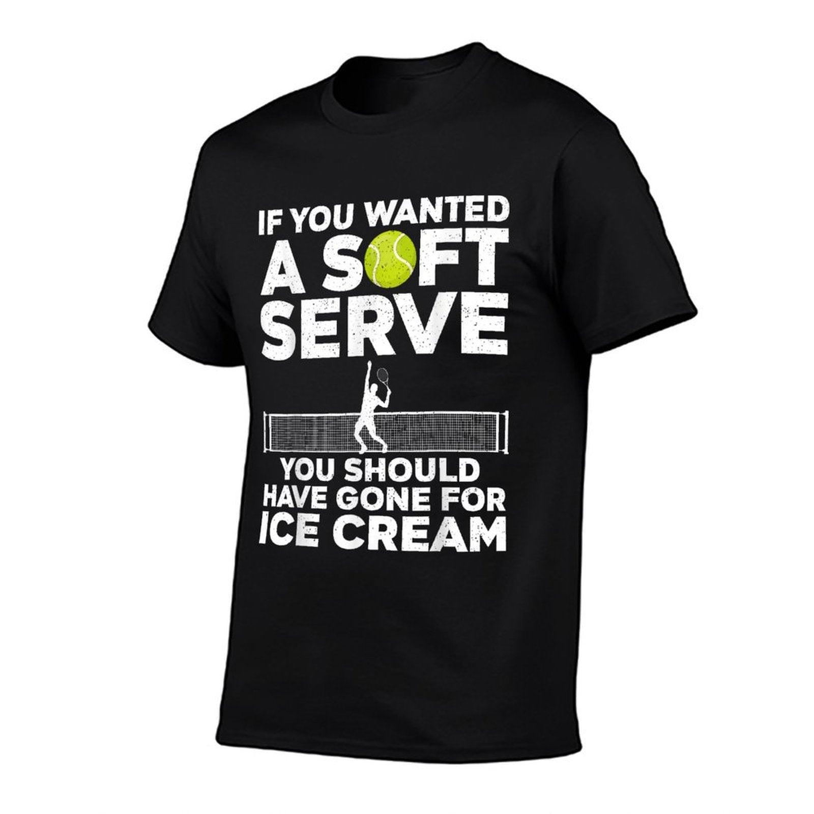 Cool Tennis Novelty For Men Women Boys Girls Tennis Players T-Shirt