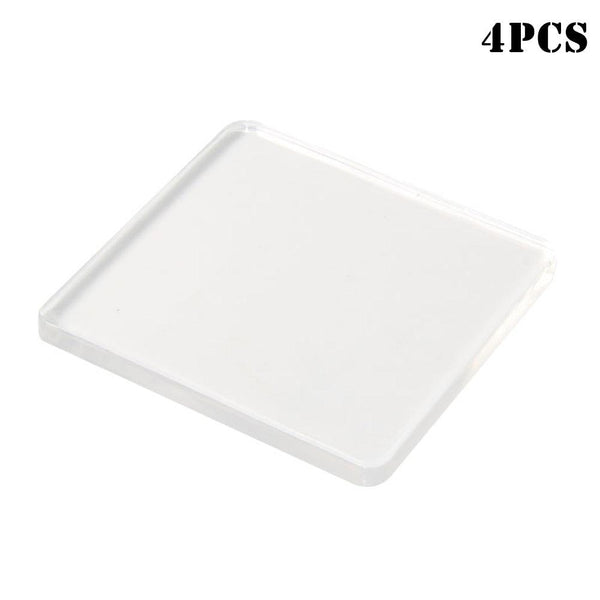 4 Pcs Washing Machine Refrigerator Chair Cushion Shock Proof Pad Refrigerator Cushion Furnitures Protector Anti Slip Pad