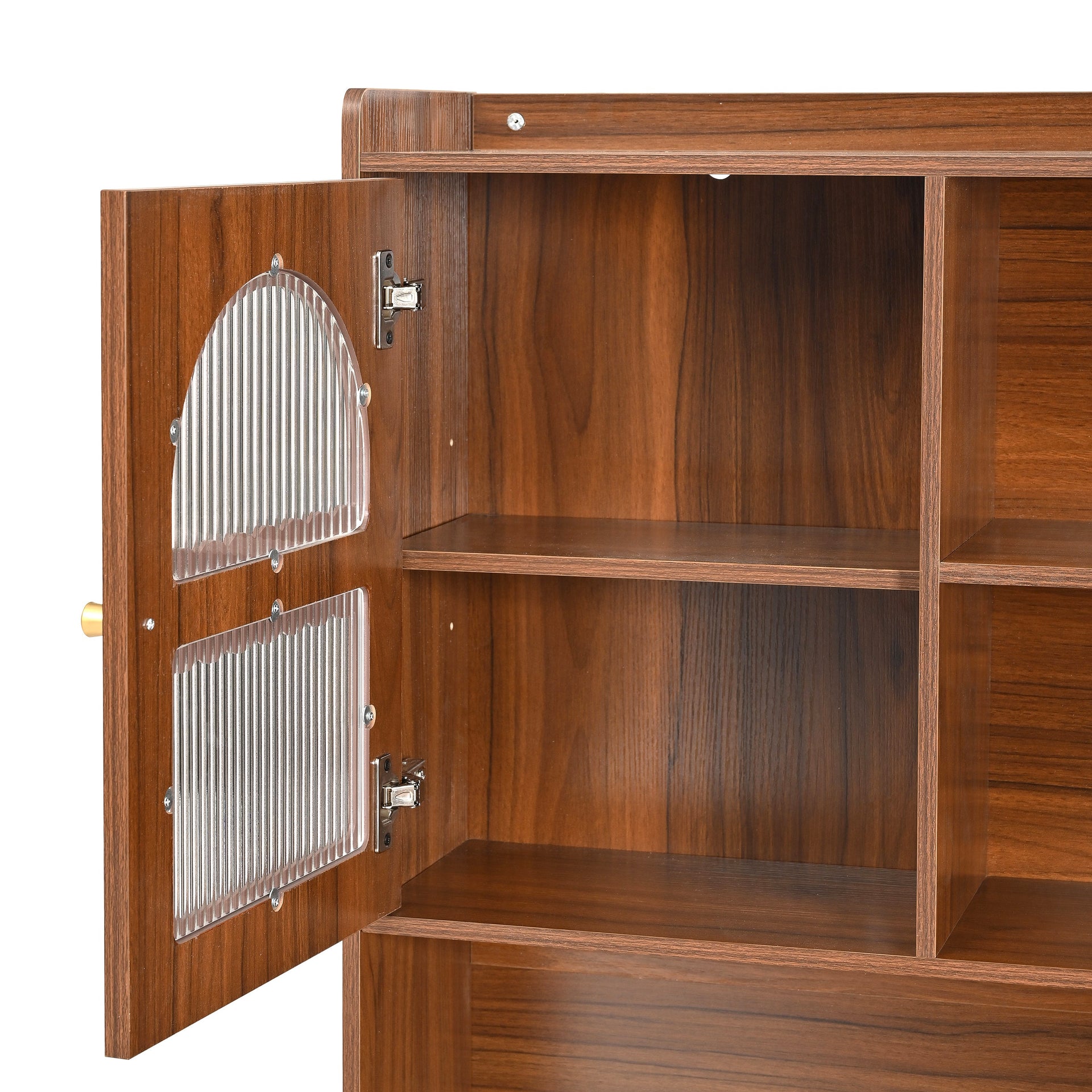 Computer Desk with 90 Degree Rotating Desktop BLAKHOM