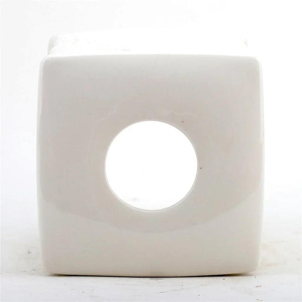 Staffordshire Tang Embossed Bird Tissue Box - White - Gifts for You 'n Me