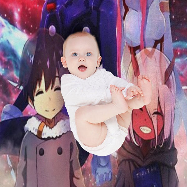 Darling In The FranXX 3 Wrinkle-free Throw Blanket