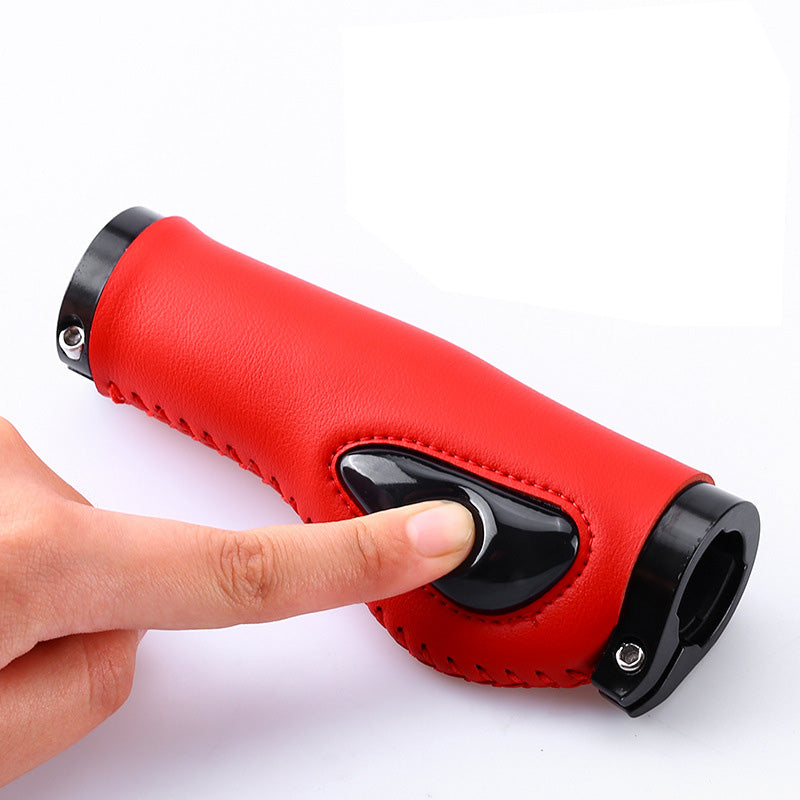 Liquid Silicone Bicycle Handle Cover Silicone Meat Ball Shock Absorption Comfortable Mountain Bike Vice Handle Locked Grip Rider Handle Cover