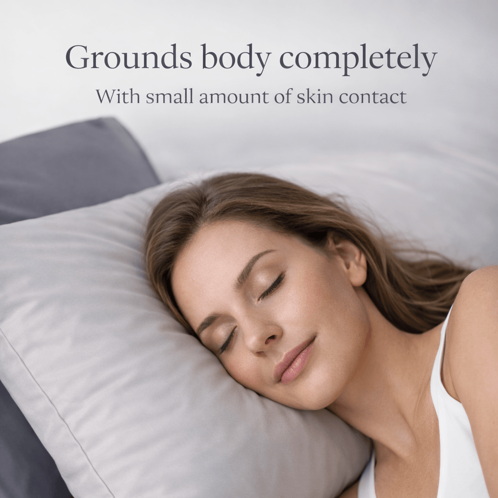 GroundLuxe Luxury Grounding Pillowcase (Organic Cotton)