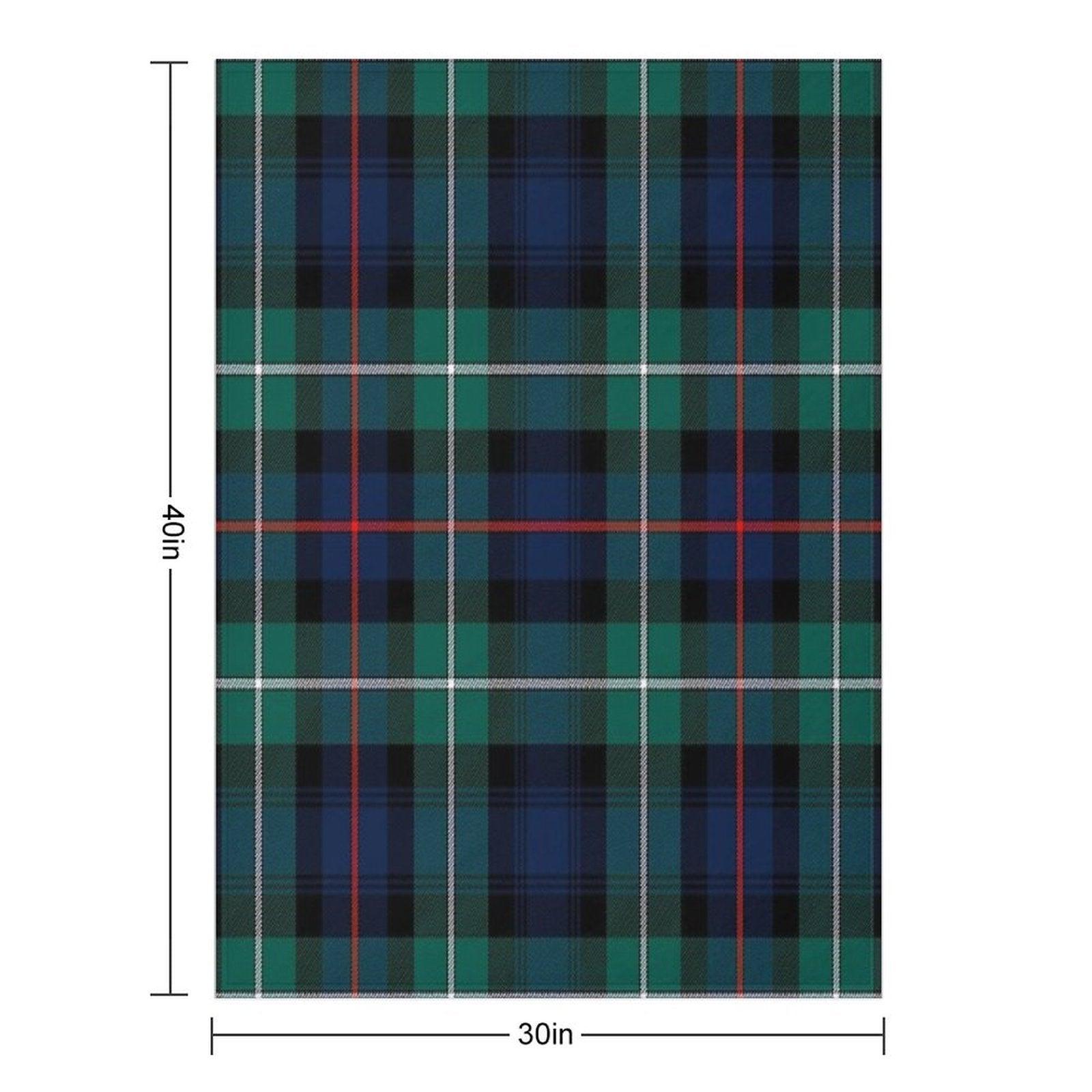 MacKenzie Modern Tartan Throw Blanket