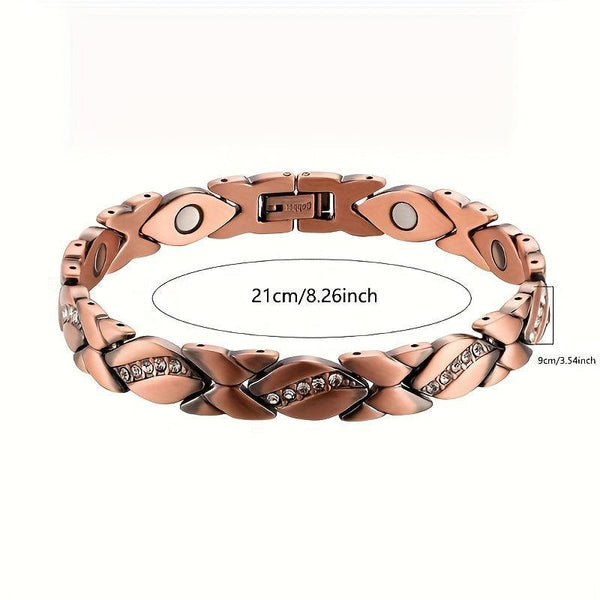 Magnetic Energy Therapy Pain Relief Copper Bracelet For Men And Women