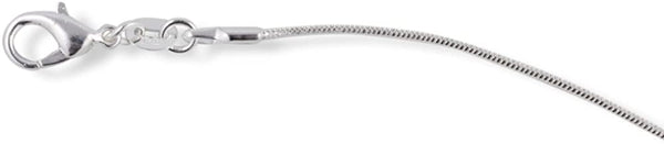 Koi Fish Coi Charm Snake Chain Necklace