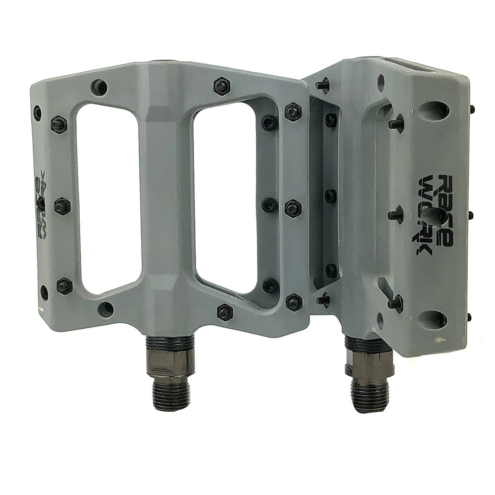 Mountain Bike Bicycle Nylon Fiber Peilin Pedal Dead Fly Bearing Pedal Non-Slip Pedal