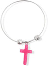 Emerald Park Jewelry Cross Plastic Fancy Charm Bangle