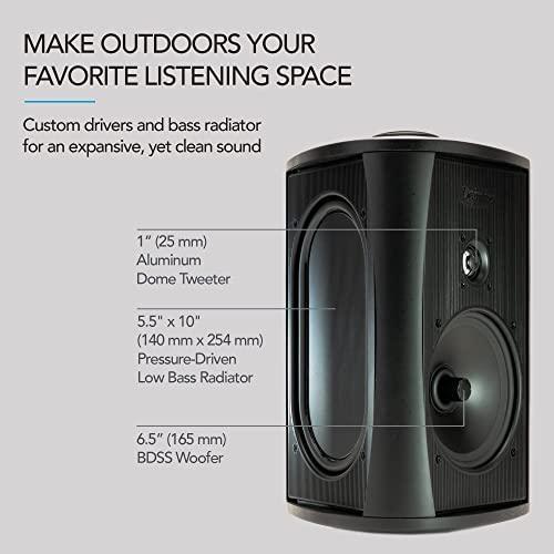 Definitive Technology Outdoor Speaker - 200 Watts, 6.5-inch Woofer, Weather Proof - Gifts for You 'n Me