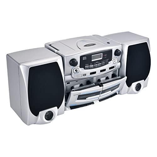 Supersonic Shelf Audio System with CD, Bluetooth, Radio and Cassette - Gifts for You 'n Me