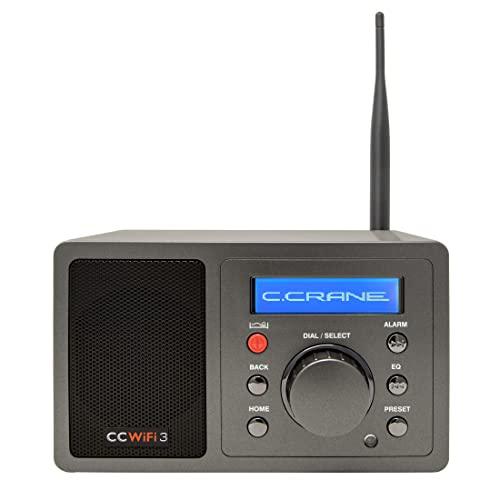 C. Crane CC WiFi 3 Internet Radio with Skytune, Bluetooth, Clock and Alarm