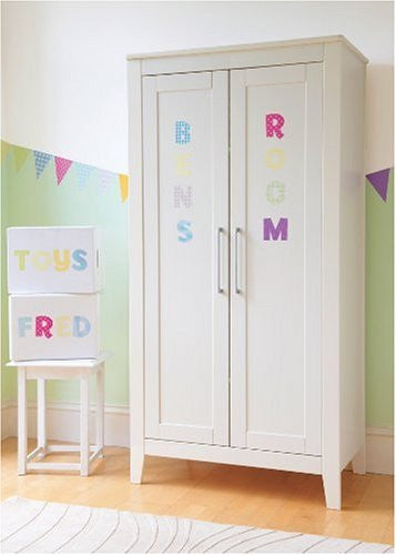 Uppercase Pastel Alphabet Wall Decals