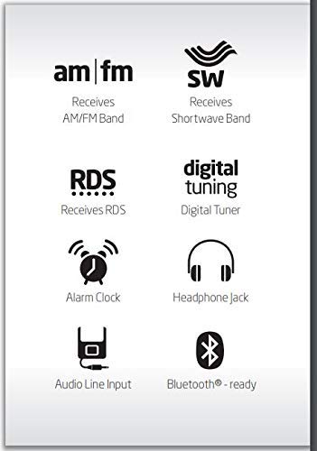 Eton Elite Field AM/FM Shortwave Desktop Radio with Bluetooth