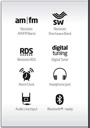Eton Elite Field AM/FM Shortwave Desktop Radio with Bluetooth - Gifts for You 'n Me
