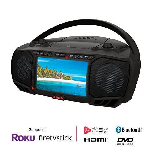 Aiwa Boombox with 7