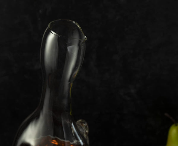 Cock - Chicken Decanter 500ml Whiskey and Wine Decanter Set with 2 Whiskey Glasses - by The Wine Savant, Rooster Glass Decanter For Whiskey, Scotch, Spirits, Wine Or Vodka For Whiskey Lovers