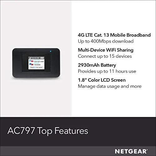 NETGEAR Nighthawk M1 Mobile Hotspot 4G LTE Router - Gifts for You 'n Me