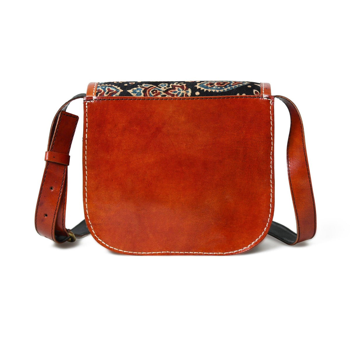 Astounding Ajrakh Ethnic Satchel