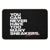 Sneaker Collector You Can Never Have Too Many Sneakers Bath Mat