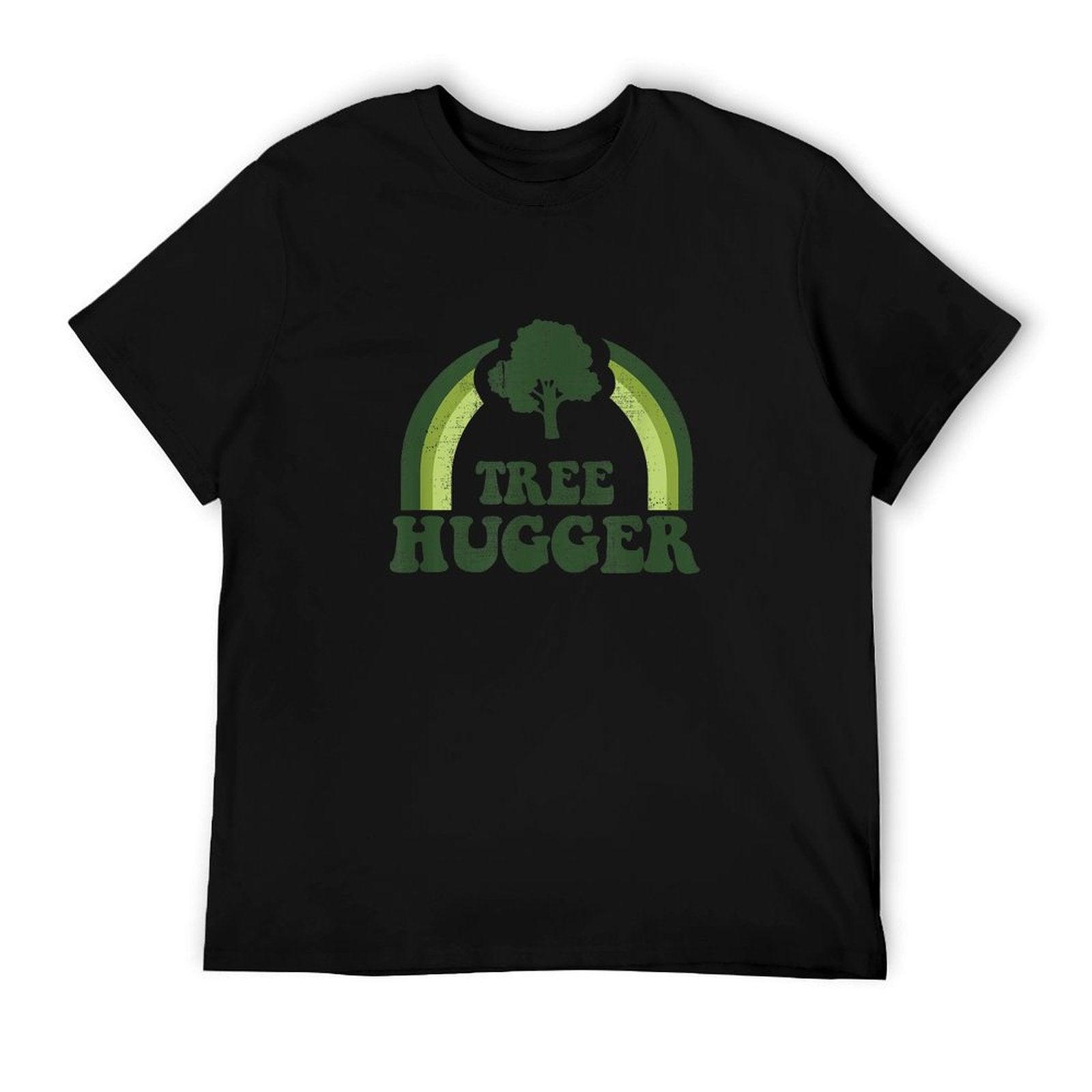 Tree Hugger Vintage Retro Nature Environmental Earth Day T-Shirt