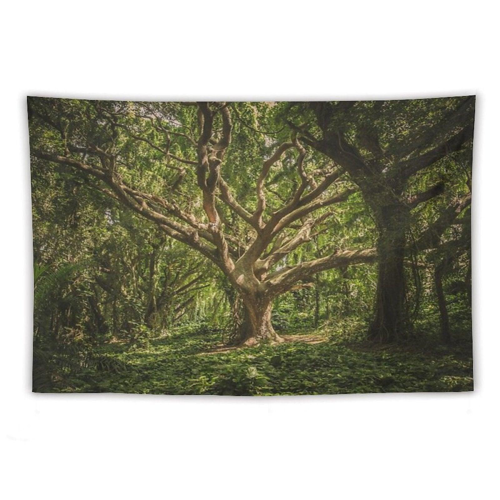 Green Tree Tapestry