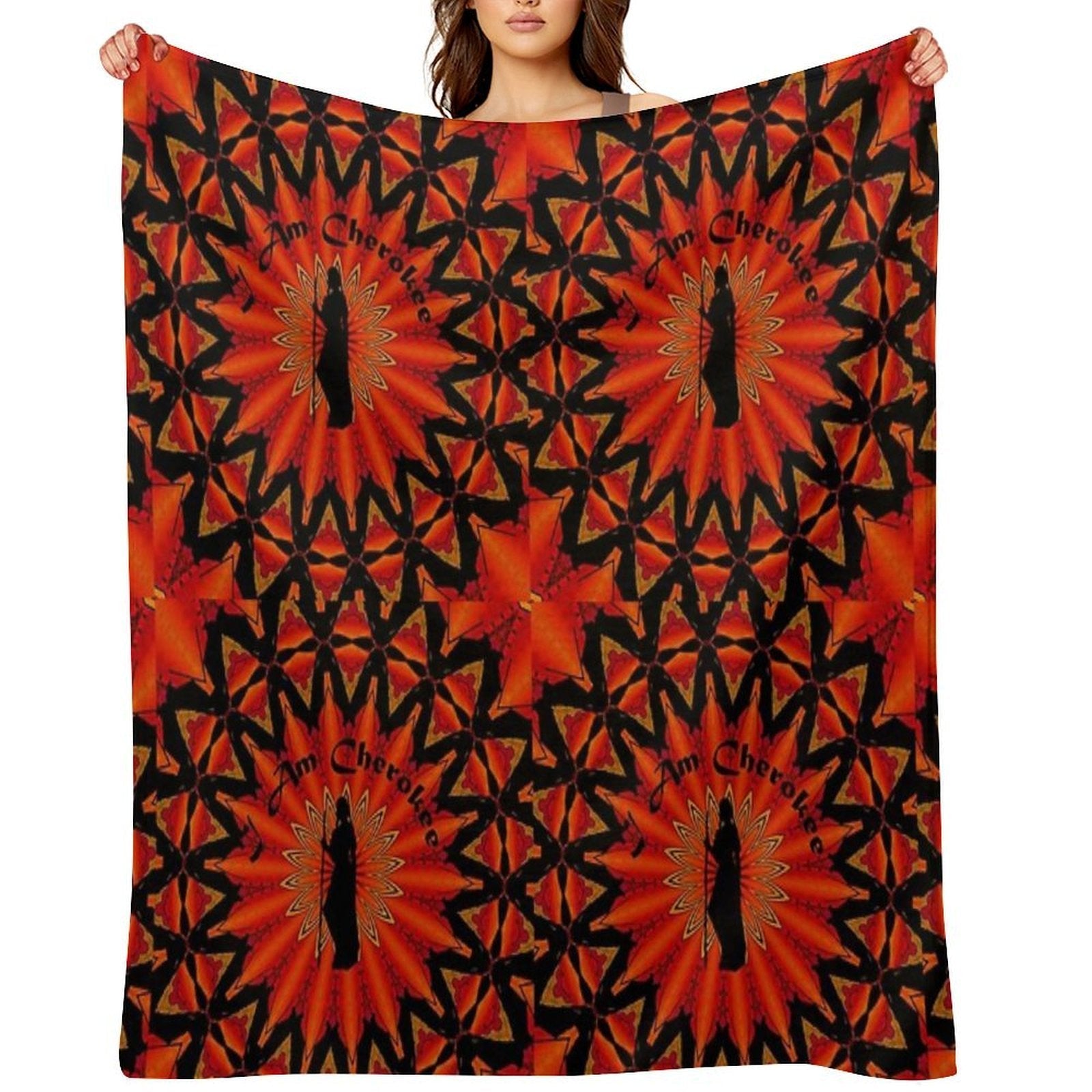 Cherokee Easy Care Throw Blanket