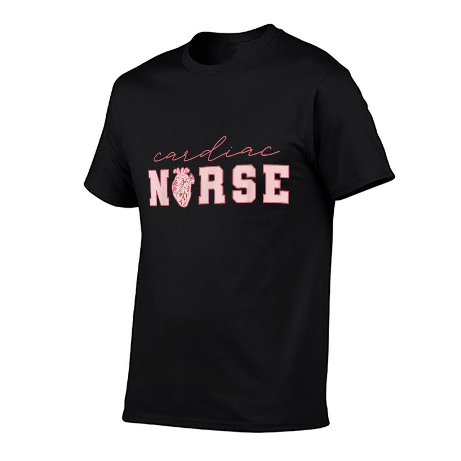 Cardiac Nurse Valentine's Day Telemetry Nurse CVICU Nurse T-Shirt
